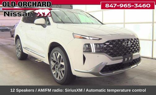 Serenity White Pearl 2023 Hyundai SANTA FE Calligraphy