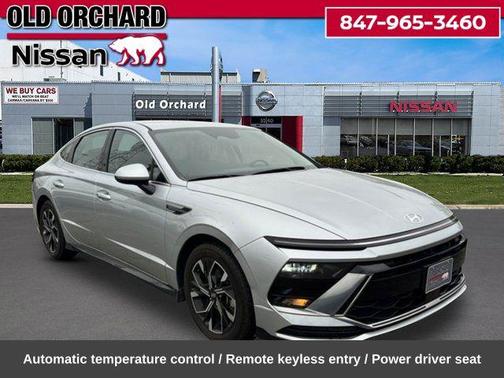 Aero Silver 2025 Hyundai SONATA SEL