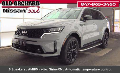 Wolf Gray 2023 Kia Sorento SX