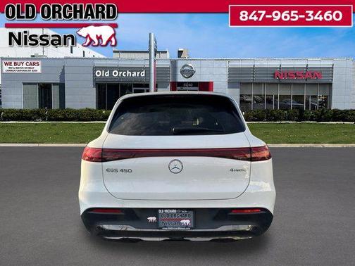 White 2023 Mercedes-Benz EQS 450 4MATIC
