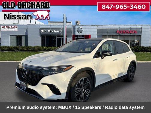 White 2023 Mercedes-Benz EQS 450 4MATIC