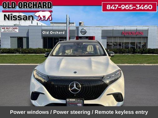 White 2023 Mercedes-Benz EQS 450 4MATIC