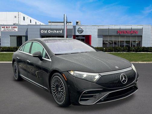 Black 2022 Mercedes-Benz EQS 580 4MATIC