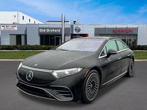 Black 2022 Mercedes-Benz EQS 580 4MATIC