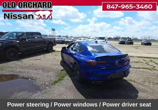 Blue 2021 Acura TLX A-Spec