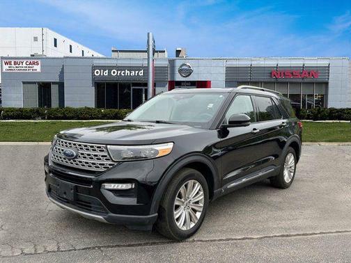 Agate Black Metallic 2022 Ford Explorer Limited