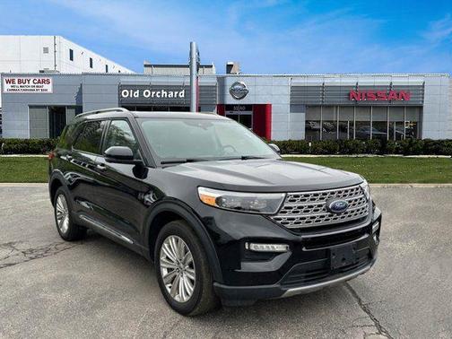 Agate Black Metallic 2022 Ford Explorer Limited
