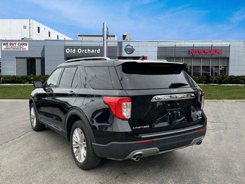Agate Black Metallic 2022 Ford Explorer Limited