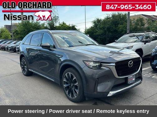 Machine Gray Metallic 2024 Mazda CX-90 PHEV Premium