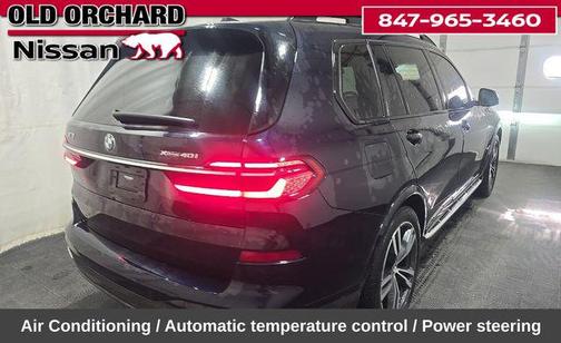 Black 2023 BMW X7 xDrive40i