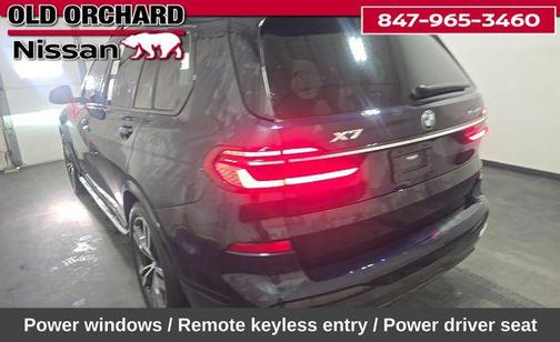 Black 2023 BMW X7 xDrive40i