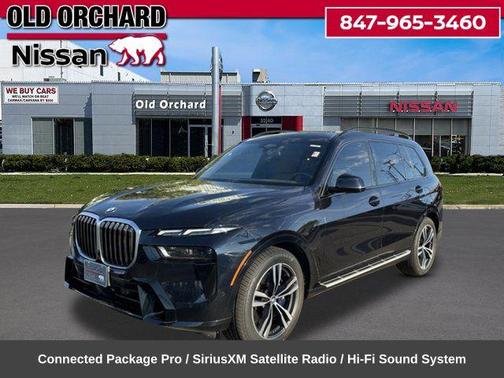 Black 2023 BMW X7 xDrive40i