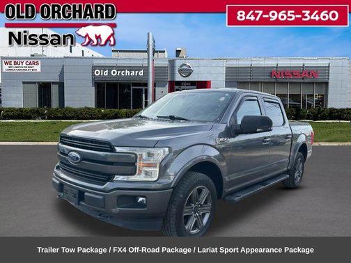 Gray 2020 Ford F-150 Lariat