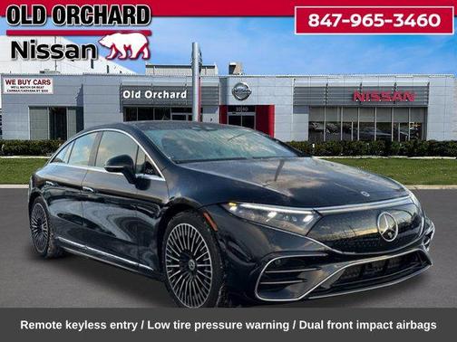 Black 2022 Mercedes-Benz EQS 580 4MATIC