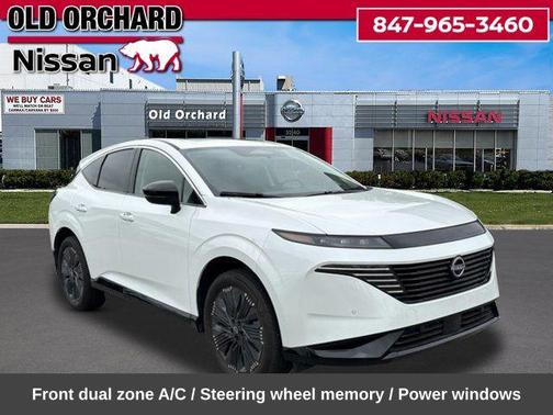 Everest White Pearl Tricoat 2025 Nissan Murano Platinum