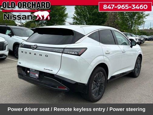 Everest White Pearl Tricoat 2025 Nissan Murano Platinum