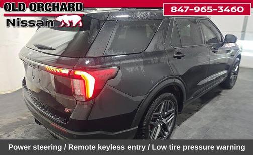 Black 2025 Ford Explorer ST