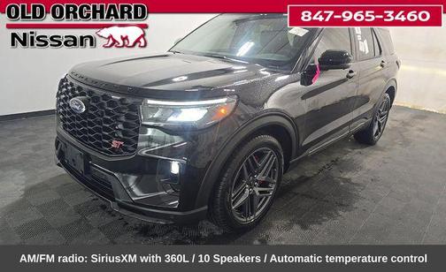 Black 2025 Ford Explorer ST