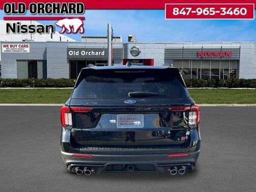 Black 2025 Ford Explorer ST