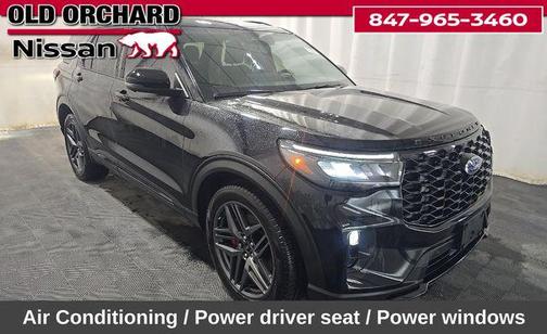 Black 2025 Ford Explorer ST