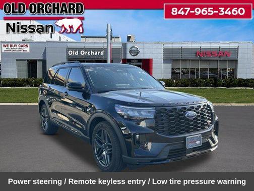 Black 2025 Ford Explorer ST
