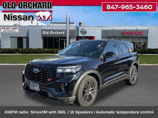 Black 2025 Ford Explorer ST