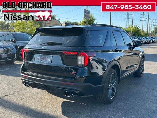 Black 2025 Ford Explorer ST