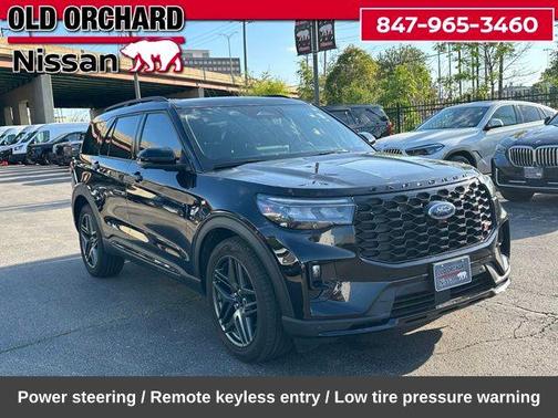 Black 2025 Ford Explorer ST