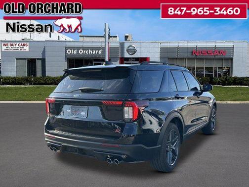Black 2025 Ford Explorer ST