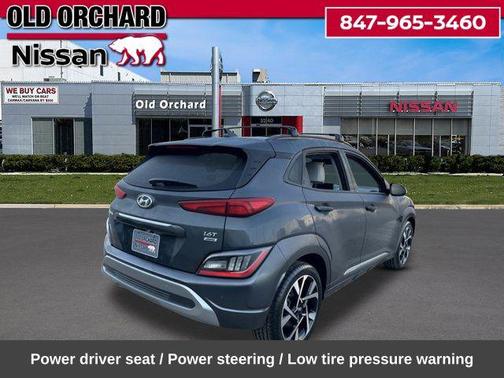 Thunder Gray 2022 Hyundai KONA Limited