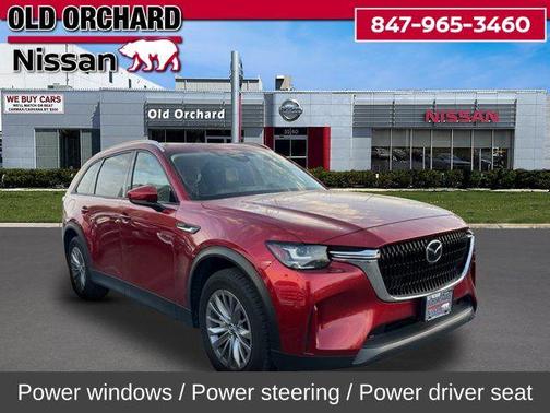 Soul Red Crystal Metallic 2024 Mazda CX-90 PHEV Preferred