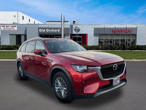 Soul Red Crystal Metallic 2024 Mazda CX-90 PHEV Preferred