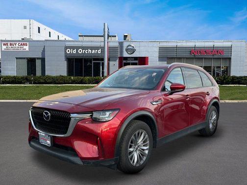 Soul Red Crystal Metallic 2024 Mazda CX-90 PHEV Preferred