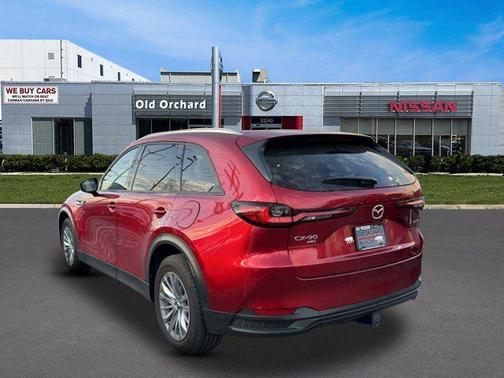 Soul Red Crystal Metallic 2024 Mazda CX-90 PHEV Preferred