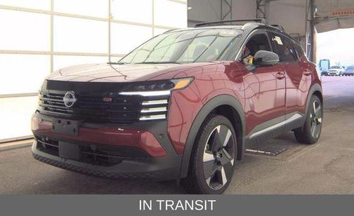 Scarlet Ember Tintcoat/Super Black 2025 Nissan Kicks SR