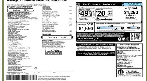 2022 Jeep Wrangler Unlimited 4xe Rubicon