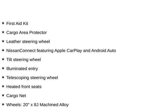 2024 Nissan Pathfinder Platinum 4WD