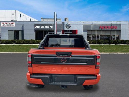 Afterburn Orange 2025 Nissan Frontier PRO-4X