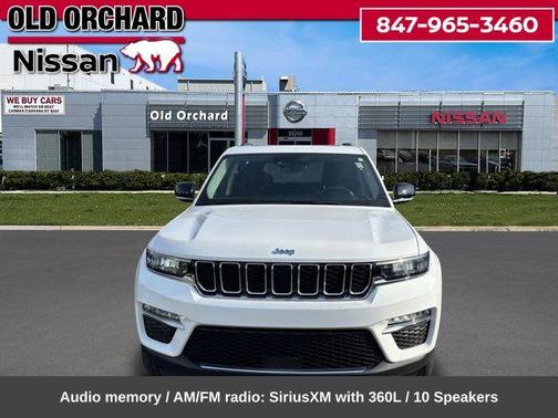 Bright White Clearcoat 2022 Jeep Grand Cherokee 4xe Base