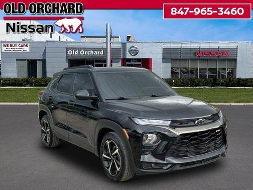 Mosaic Black Metallic 2021 Chevrolet Trailblazer RS