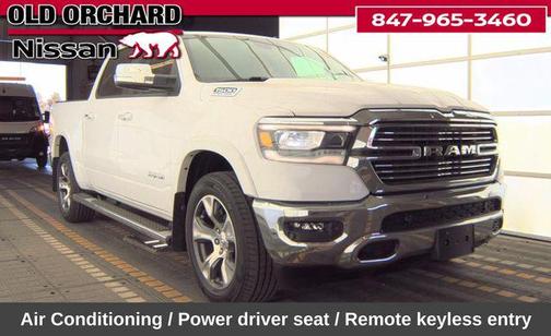 Bright White Clearcoat 2022 RAM 1500 Laramie