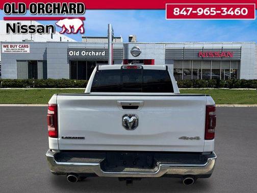 Bright White Clearcoat 2022 RAM 1500 Laramie