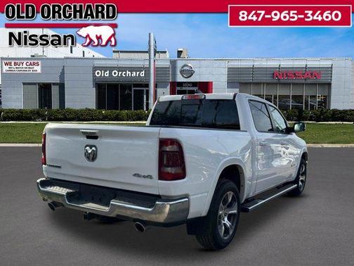 Bright White Clearcoat 2022 RAM 1500 Laramie