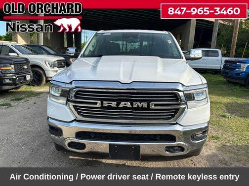 Bright White Clearcoat 2022 RAM 1500 Laramie
