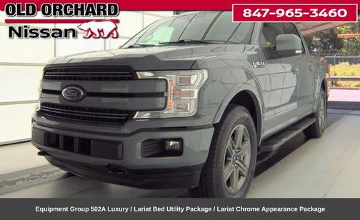 Gray Metallic 2020 Ford F-150 Lariat