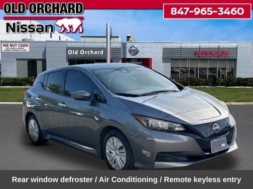 Gun Metallic 2023 Nissan Leaf S 40 kWh