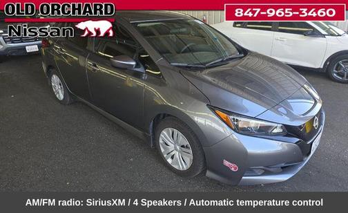 Gun Metallic 2023 Nissan Leaf S 40 kWh