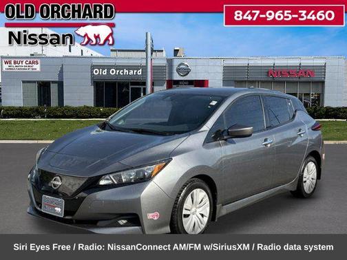 Gun Metallic 2023 Nissan Leaf S 40 kWh