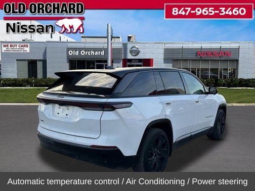 Bright White Clearcoat 2025 Jeep Wagoneer S Launch Edition