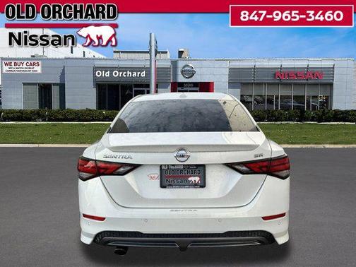Aspen White Tricoat 2021 Nissan Sentra SR